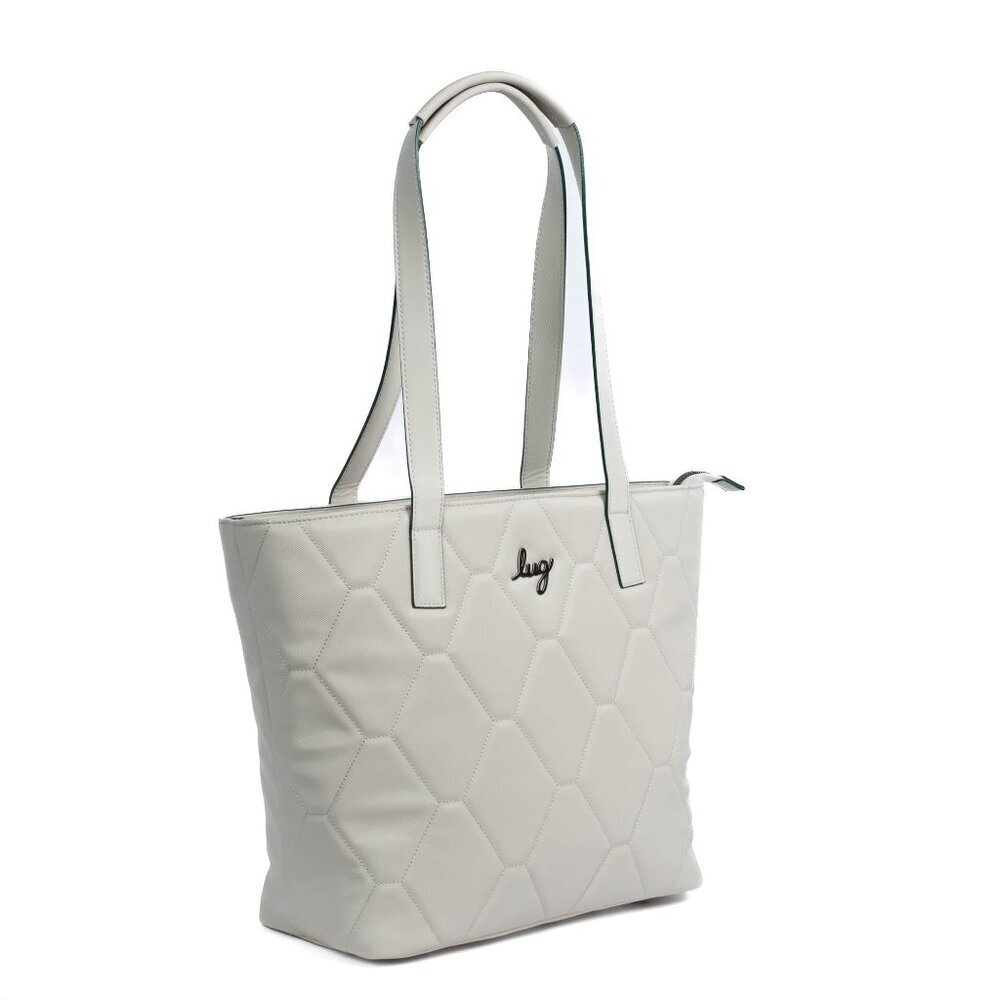 LUG Paddock Satin Luxe VL (Vegan Leather) Tote / Shoulder Bag - Pebble - Picture 2 of 16